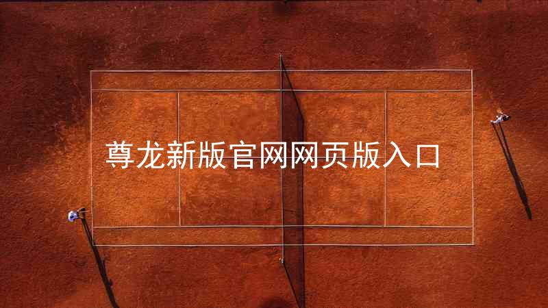 尊龙新版官网网页版入口