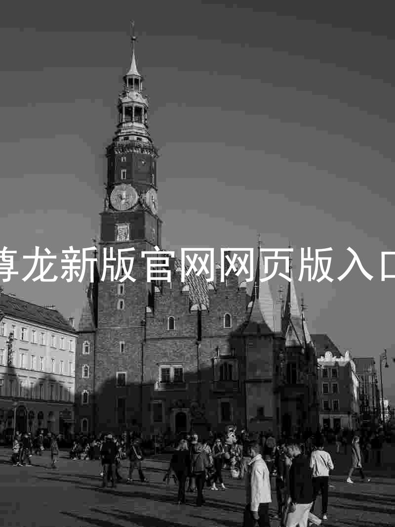 尊龙新版官网网页版入口